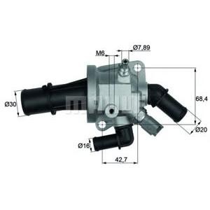 термостат MAHLE ORIGINAL TI 164 88