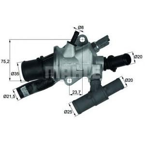 термостат MAHLE ORIGINAL TI 166 88