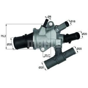 термостат MAHLE ORIGINAL TI 168 88