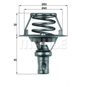 термостат MAHLE ORIGINAL TX 66 91D