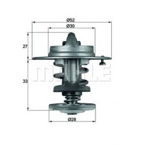 термостат MAHLE ORIGINAL TX 80 83 