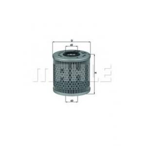 маслен филтър MAHLE ORIGINAL OX 91D 