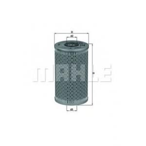 маслен филтър MAHLE ORIGINAL OX 96D 