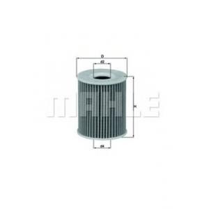 маслен филтър MAHLE ORIGINAL OX 422D 