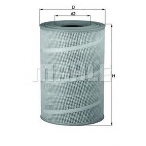 въздушен филтър MAHLE ORIGINAL LX 714 