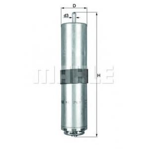 горивен филтър MAHLE ORIGINAL KL 763D 
