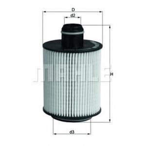 маслен филтър MAHLE ORIGINAL OX 553D