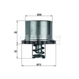 термостат MAHLE ORIGINAL THD 1 75 