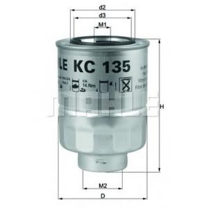 горивен филтър MAHLE ORIGINAL KC 135D 