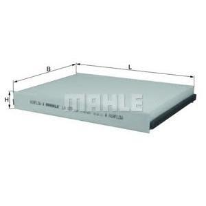 филтър, въздух за вътрешно пространство MAHLE ORIGINAL LA 877