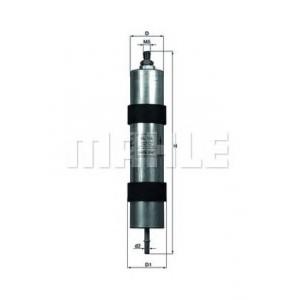 горивен филтър MAHLE ORIGINAL KL 104 
