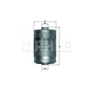 горивен филтър MAHLE ORIGINAL KL 36