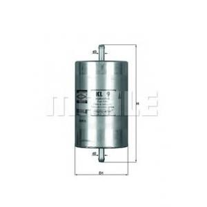 горивен филтър MAHLE ORIGINAL KL 9