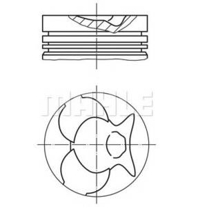 бутало MAHLE ORIGINAL 001 33 01