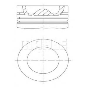 бутало MAHLE ORIGINAL 061 PI 00101 000