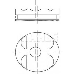 бутало MAHLE ORIGINAL 001 04 01 