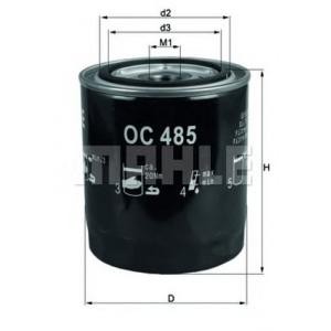 маслен филтър MAHLE ORIGINAL OC 485 