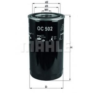 маслен филтър MAHLE ORIGINAL OC 502 