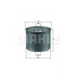 горивен филтър MAHLE ORIGINAL KX 23D