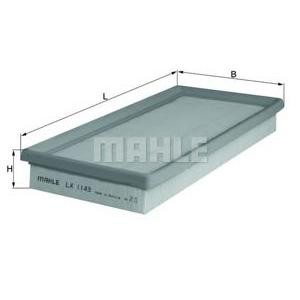 въздушен филтър MAHLE ORIGINAL LX 1143 