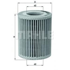 маслен филтър MAHLE ORIGINAL OX 825D 