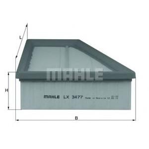 въздушен филтър MAHLE ORIGINAL LX 3477
