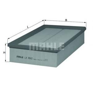 въздушен филтър MAHLE ORIGINAL LX 3502