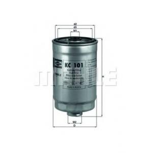 горивен филтър MAHLE ORIGINAL KC 101 