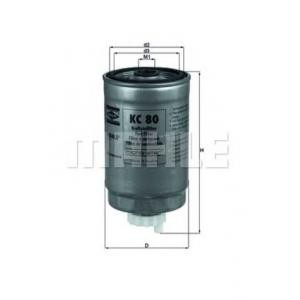 горивен филтър MAHLE ORIGINAL KC 80 