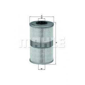 горивен филтър MAHLE ORIGINAL KX 204D 