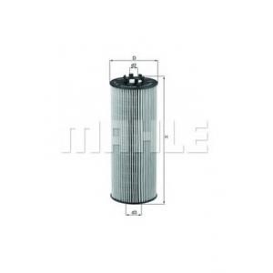 маслен филтър MAHLE ORIGINAL OX 164D