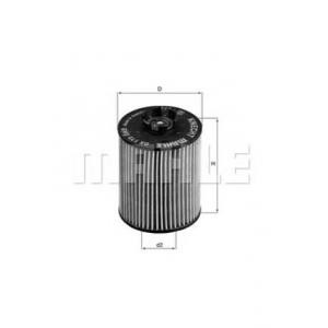 маслен филтър MAHLE ORIGINAL OX 173D 