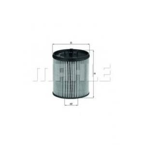 маслен филтър MAHLE ORIGINAL OX 182D 