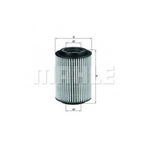 маслен филтър MAHLE ORIGINAL OX 347D 