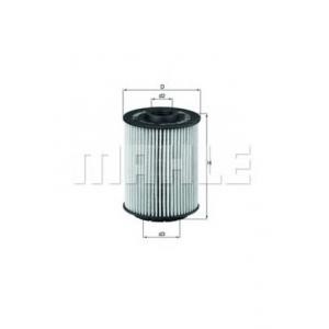 маслен филтър MAHLE ORIGINAL OX 356D 