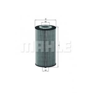 маслен филтър MAHLE ORIGINAL OX 358D