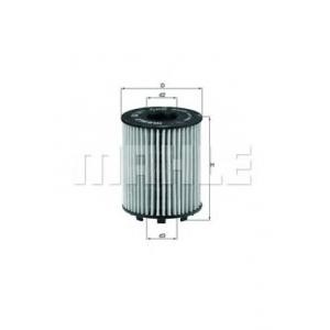 маслен филтър MAHLE ORIGINAL OX 371D 