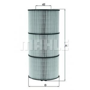 маслен филтър MAHLE ORIGINAL OX 832D