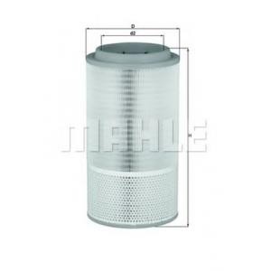 въздушен филтър MAHLE ORIGINAL LX 1946 