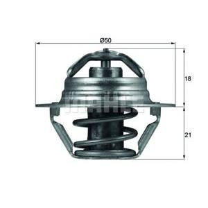 термостат MAHLE ORIGINAL TX 100 89D 