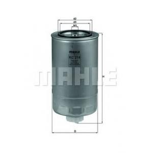 горивен филтър MAHLE ORIGINAL KC 214