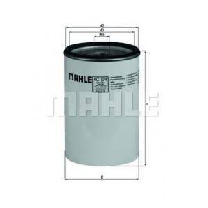 горивен филтър MAHLE ORIGINAL KC 374D 