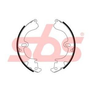 комплект спирачни челюсти sbs 18492745392 