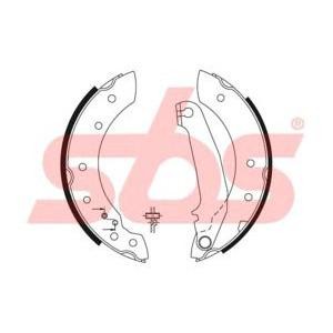 комплект спирачни челюсти sbs 18492748516