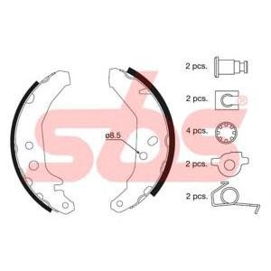 комплект спирачни челюсти sbs 18492725517 