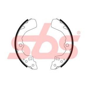 комплект спирачни челюсти sbs 18492751524 