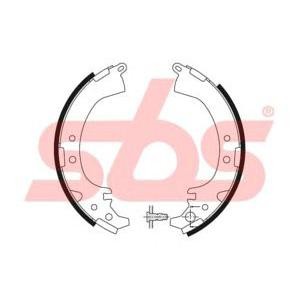 комплект спирачни челюсти sbs 18492745569