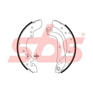 комплект спирачни челюсти sbs 18492799577