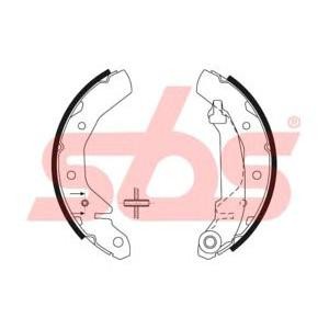 комплект спирачни челюсти sbs 18492750610