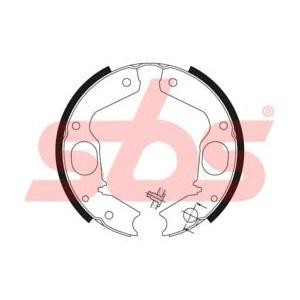 накладки за ръчна спирачка sbs 18492730645 